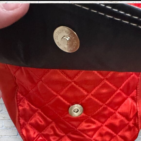 Profanity Washington Nationals MLB Baseball Quilted Red Crossbody Bag Purse - Picture 3 of 4